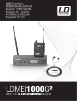 LD Systems MEI 1000 G2 Instrukcja obsługi