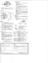 Yamaha QT-1 Instrukcja obsługi