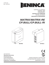Beninca MATRIX and CP.BULL Instrukcja obsługi