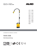 AL-KO Rain Water Pump RAIN 2500, 2500 L / h Instrukcja obsługi