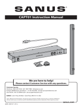 Sanus CAPT01 Instrukcja instalacji