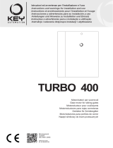 Key Automation Turbo 400 instrukcja