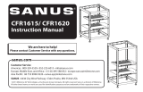 Sanus CFR1615 Instrukcja instalacji