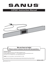 Sanus CATG01 Instrukcja instalacji
