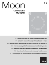 Nice Automation Manual for Moon / Moonclever MC824H Instrukcja obsługi