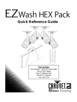 CHAUVET DJ EZwash HEX IRC instrukcja obsługi