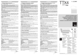 Nice Automation TTX4 Instrukcja obsługi