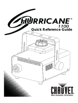 CHAUVET DJ HURRICANE 1100 instrukcja obsługi