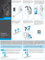 Sennheiser HD 461G Instrukcja obsługi