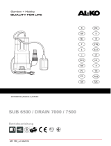 AL-KO Submersible Pump Drain 7000 Classic Instrukcja obsługi