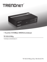 Trendnet TE100-S16Eg Quick Installation Guide