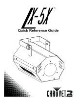 CHAUVET DJ LX-5X instrukcja obsługi