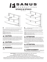 Sanus VF5023 Instrukcja instalacji