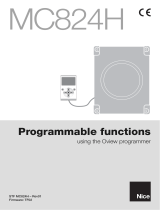 Nice Automation MC824H Moonclever Instrukcja obsługi