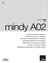 Nice Mindy A01 Instrukcja obsługi