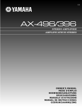 Yamaha AX-396 Instrukcja obsługi