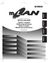 Yamaha MY8-MLAN Instrukcja obsługi