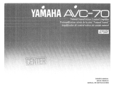 Yamaha AVC-70 Instrukcja obsługi