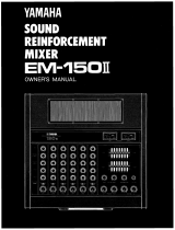 Yamaha EM-150II Instrukcja obsługi