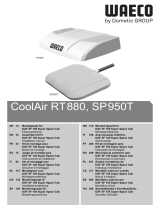 Dometic RT880, SP950T (Assembly kit for DAF XF 105 Super Space Cab) Instrukcja instalacji