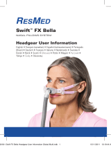 ResMed Swift FX Bella Headgear / Nasal Pillows System Instrukcja obsługi