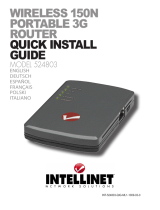 Intellinet Wireless 150N Portable 3G Router Instrukcja instalacji