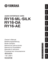 Yamaha RY16 Instrukcja obsługi