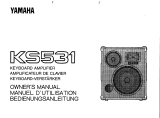 Yamaha KS531 Instrukcja obsługi