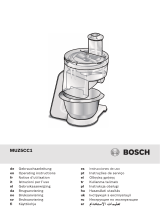 Bosch MUZ5CC1 Instrukcja obsługi