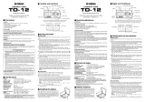 Yamaha TD-12 Instrukcja obsługi