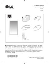 LG 55XE3C Skrócona instrukcja instalacji