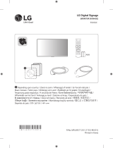 LG 55XS2C Skrócona instrukcja instalacji