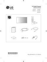 LG 75UH5C Skrócona instrukcja instalacji