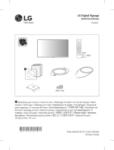 LG LG 75XS2C Skrócona instrukcja instalacji