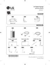 LG 55EG5CD-C Skrócona instrukcja instalacji