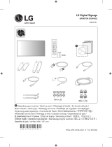 LG 49VL5D-B Skrócona instrukcja instalacji