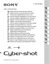 Sony Cyber-shot DSC-W320 Instrukcja obsługi