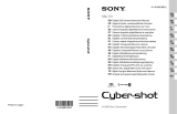 Sony cyber shot dsc tx1p Instrukcja obsługi