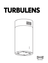 IKEA TURBULENS Instrukcja obsługi
