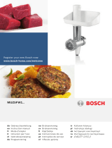 Bosch MUM54251/02 Instrukcja obsługi