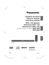 Panasonic DVDS68EP Instrukcja obsługi