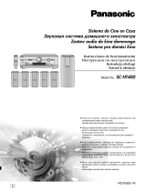 Panasonic SCHT400 Instrukcja obsługi