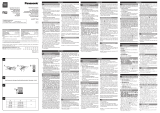 Panasonic RQT7746-1E Instrukcja obsługi