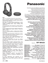 Panasonic RP-WH25 Instrukcja obsługi