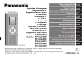 Panasonic RR-US470 Instrukcja obsługi