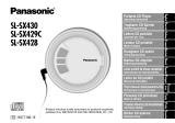 Panasonic SLSX430 Instrukcja obsługi