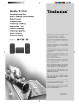Technics SB-AFC140 Instrukcja obsługi