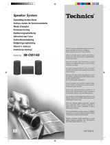 Technics SBCSS140 Instrukcja obsługi