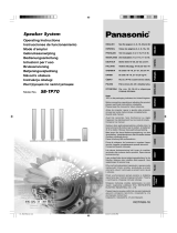 Panasonic SBTP70 Instrukcja obsługi