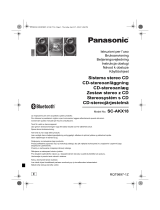 Panasonic SCAKX18E Instrukcja obsługi